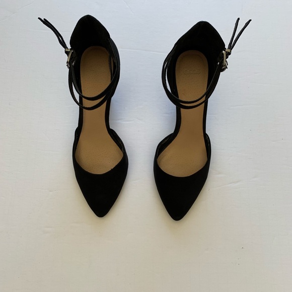 ASOS Black Suede Maryjane Heels - Picture 2 of 7